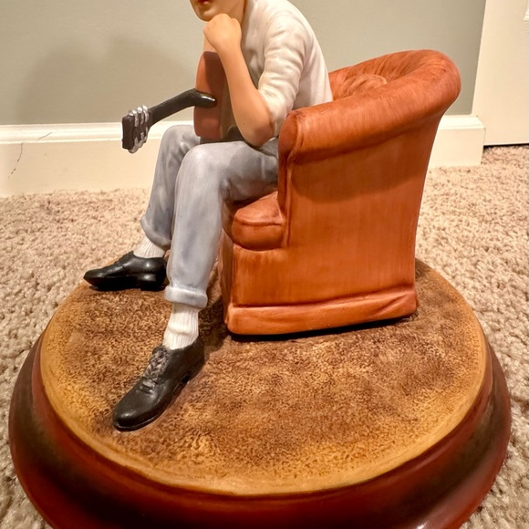 Elvis Presley Franklin Mint “Love Me Tender" Limited Edition Musical Sculpture - Picture 8 of 10